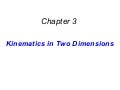 AP Physics - Chapter 3 Powerpoint