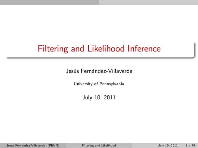 Chapter 4 likelihood