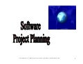 Chapter 4 software project planning
