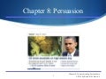Chapter 8  Persuasion