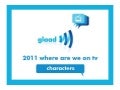 2011 - 2012 LGBT Characters On Primetime Scripted Television