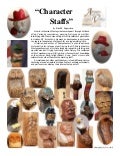 Character Staffs - Uniuqe Personalized Walking Sticks