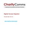 CharityComms Digital Comms Snapshot 2011