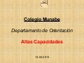 Altas capacidades. Aprentic3