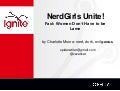 NerdGirls Unite! Fact: Women Don&rsquo;t Have to be Lame