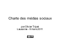 Charte des médias sociaux