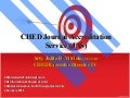 CHED Journal Accreditation Service (JAS) by  Atty. Julito D. Vitriolo