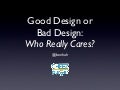GROW2012 - Good Design or Bad Design - Who Really Cares? - Ben Huh Cheezburger