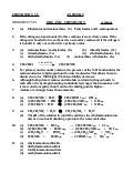 Chem 3.5 answers #6