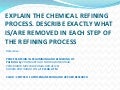 Chemical refining of crude palm oil