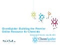 ChemSpider Presentation At University Of Toronto