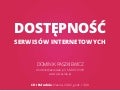 Dostępność serwisów internetowych