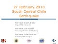 OMSI Science Pub - Chile Earthquake