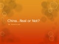 China