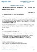 China Biodiesel International Holding Co., LTD. - Financial and Strategic Analysis Review