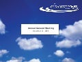 China Wind Power 2009 Annual Meeting Presentation