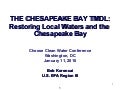 Chesapeake TMDL- CCW conference