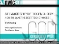 Making technology choices