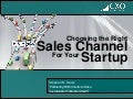 Choosing and managing sales channels for your startup   mc carterenglish - 09192012