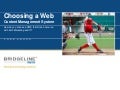 Choosing a Web Content Management System