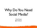 Why Your Hospital Needs Social Media