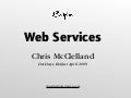 Web Services, for DevDays Belfast