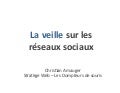Christian Amauger - La veille sur les réseaux sociaux