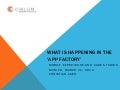 What is Happening in the "App Factory"?
