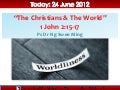 Christians and the world 