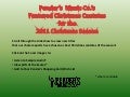 Pender's Picks: Choral Christmas cantatas 2011 (sheet music)