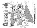 Christmas in july coloring page