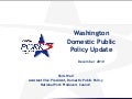 Chris Wall - Washington Domestic Public Policy Update