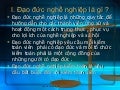 Chuẩn mực đạo đức nghề nghiệp của kiểm