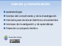 Ciencia comunicación