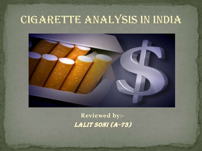 Cigarettes Brands In India