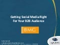 Getting Social Media Right For Your B2B Audience