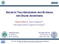 Semantic Tags Generation and Retrieval for Online Advertising - CIKM 2010