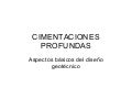 Cimentaciones Profundas 1