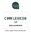 CIMM Set Top Box (STB) Lexicon / Glossary of terms May 2010