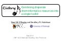 Cinfony - Combining disparate cheminformatics resources into a single toolkit