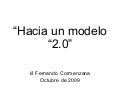 "Hacia un modelo "2.0"