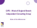 The Role of the HR Interim