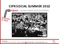Cipr social summer_social media and journalism