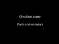 Circulator pump parts_materials
