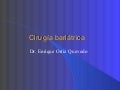 Cirugía bariátrica