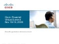 Cisco Powered Virtual Summit Email Registration Announcement