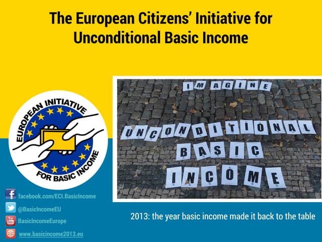 The year basic income made it back ...