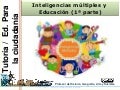 Inteligencias múltiples y educación