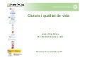 Ciutats i qualitat de vida - Jaume Fons-Esteve [cat]