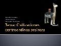 Civilizaciones Centroandinas Preincas